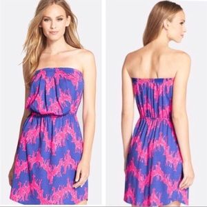 Lilly Pulitzer Windsor Strapless Dress Coverup XXS